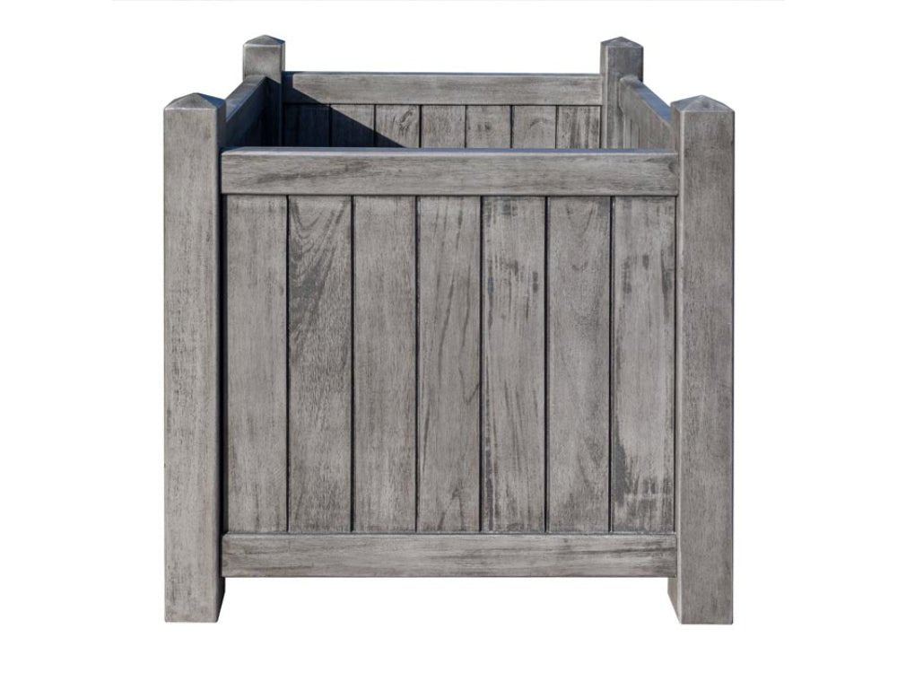 Alderley Grey Square Planter_Planters