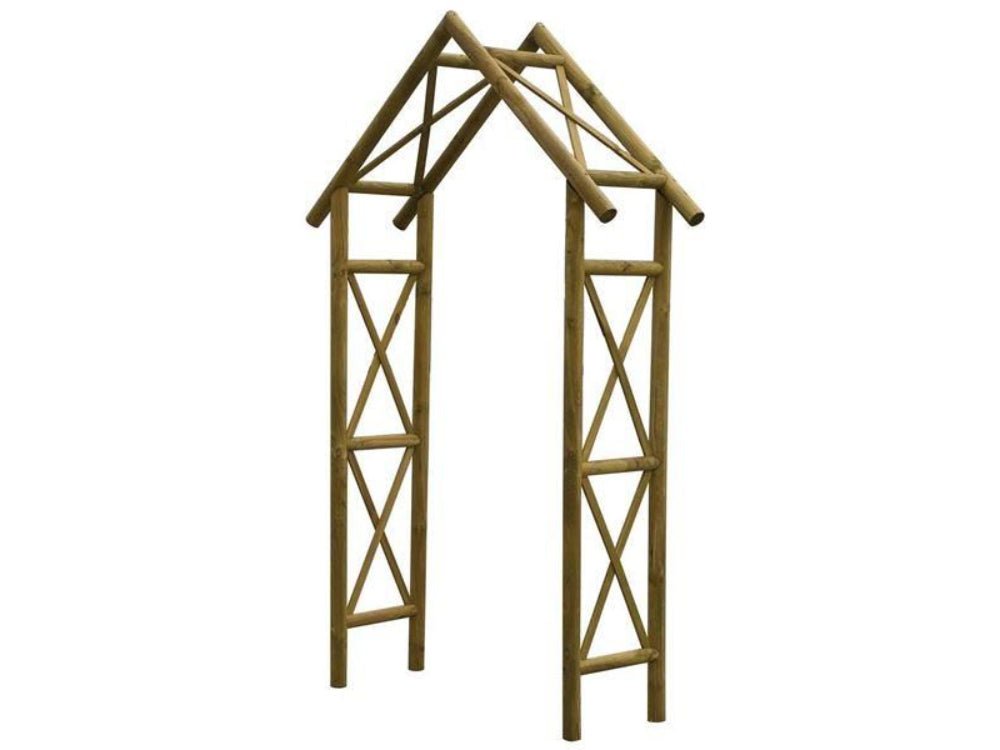 Rustic Arch | Criss - cross pattern_Swings, Arbours & Arches