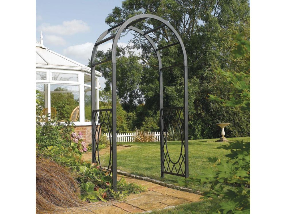 Wrenbury Round Top Arch_Swings, Arbours & Arches