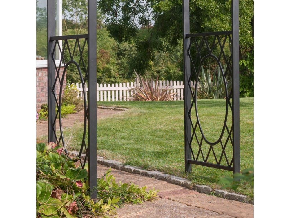 Wrenbury Round Top Arch_Swings, Arbours & Arches