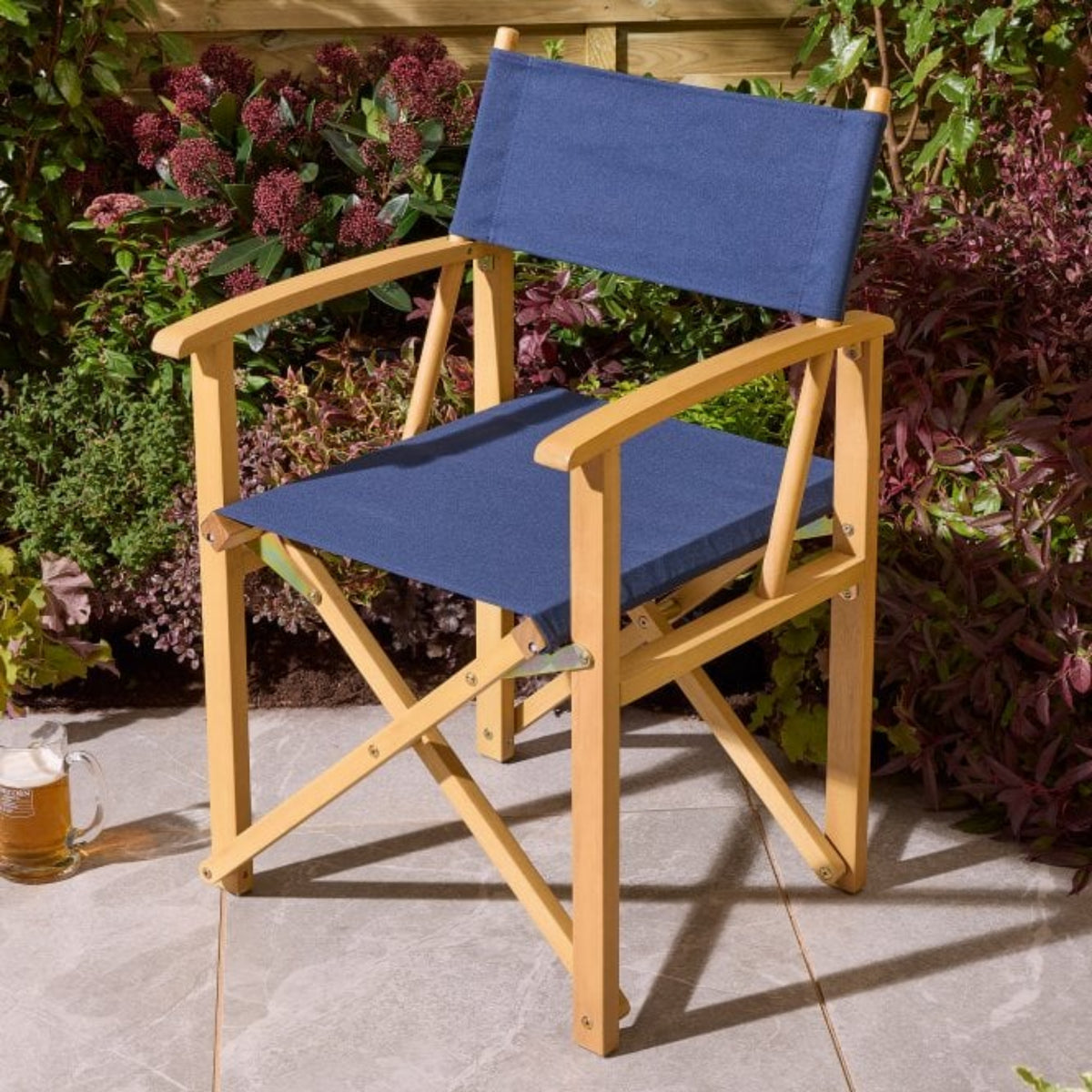 Ascot Folding Director's Chair - 3 Colours