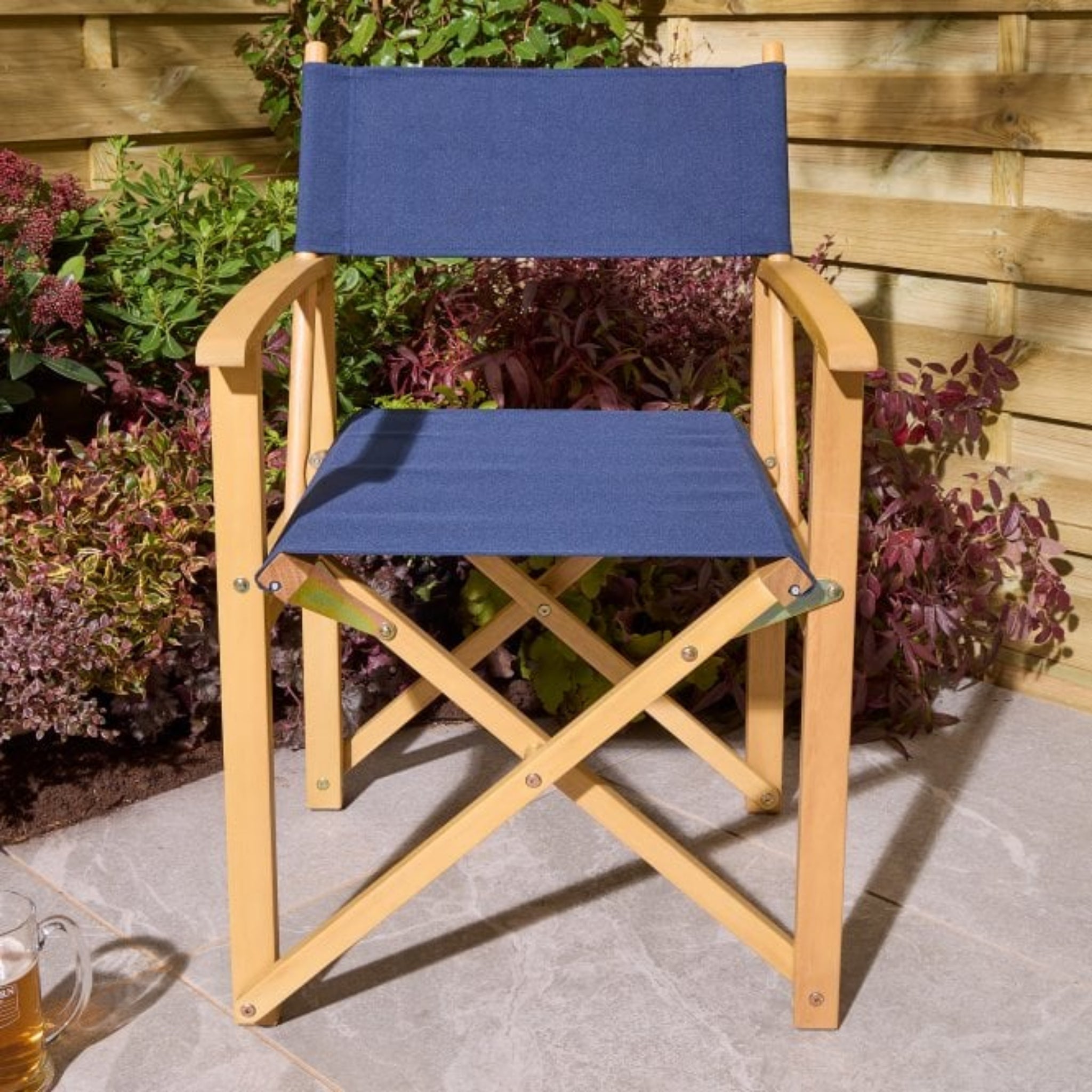 Ascot Folding Director's Chair - 3 Colours