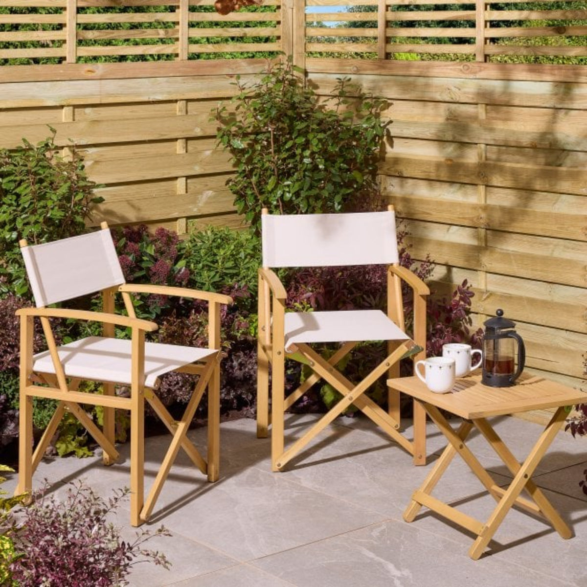Ascot Folding Director's Chair - 3 Colours