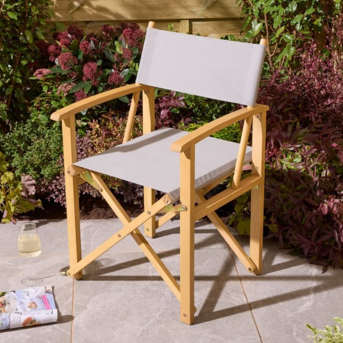Ascot Folding Director's Chair - 3 Colours