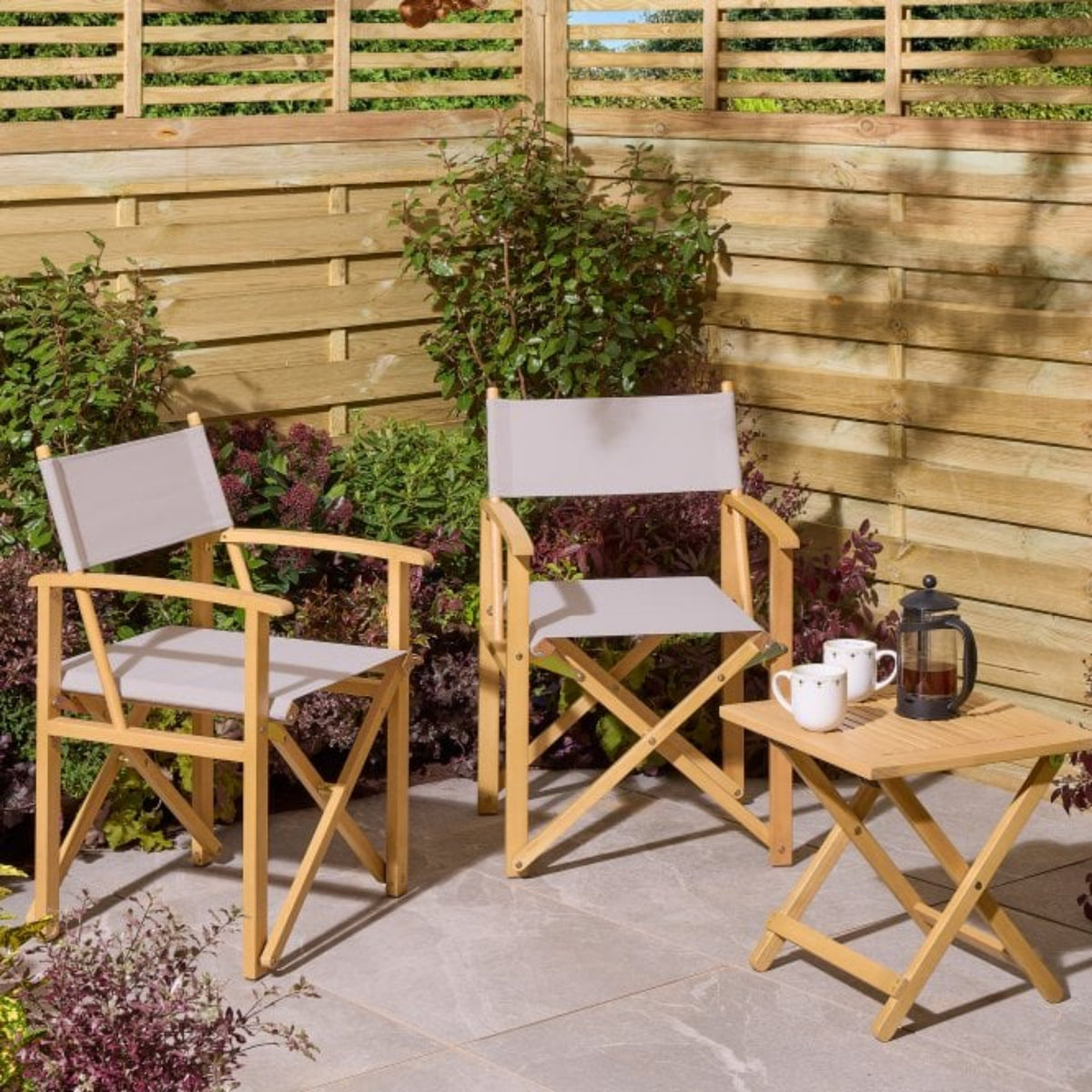 Ascot Folding Director's Chair - 3 Colours
