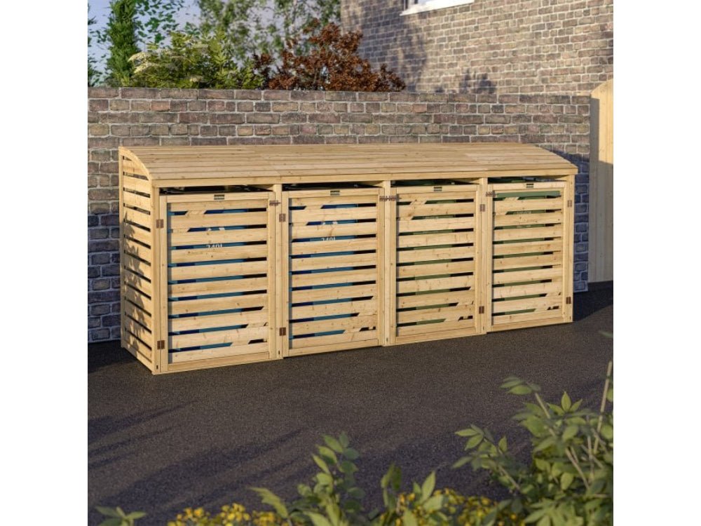 Classic Quadruple Bin Store_Bin Stores