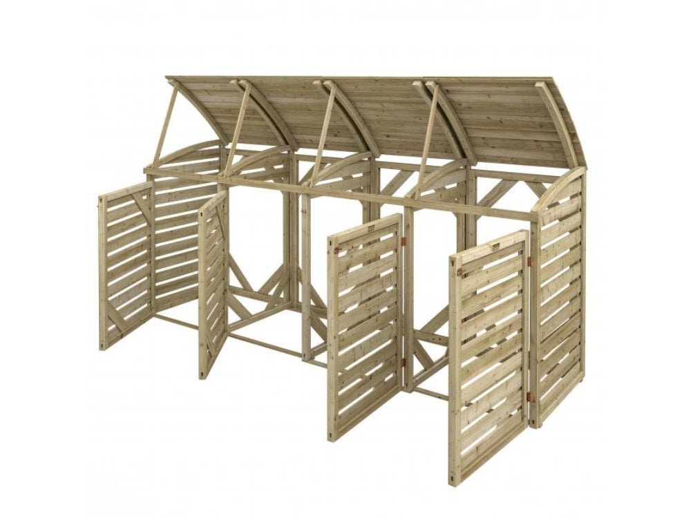 Classic Quadruple Bin Store_Bin Stores
