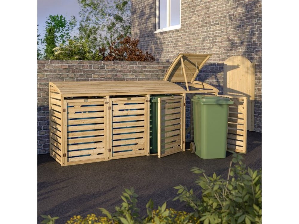 Classic Quadruple Bin Store_Bin Stores