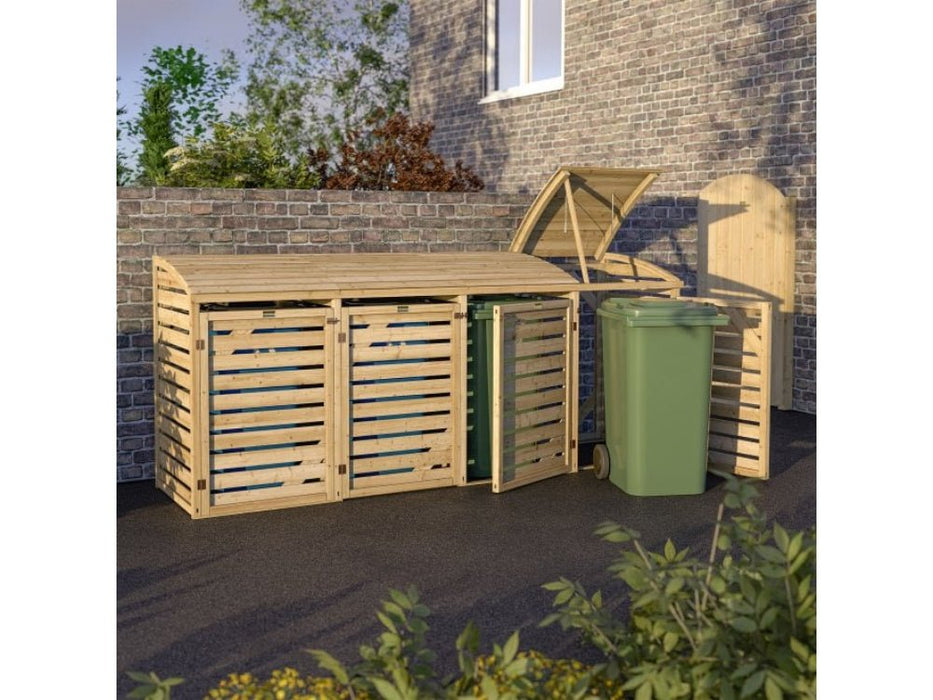 Classic Quadruple Bin Store_Bin Stores