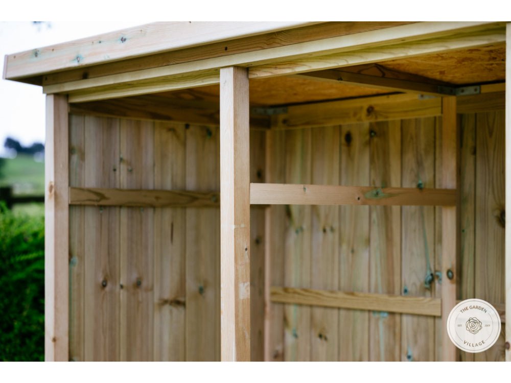 Billington Log Store_Garden Storage