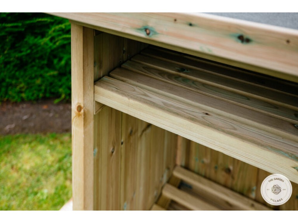 Billington Log Store_Garden Storage