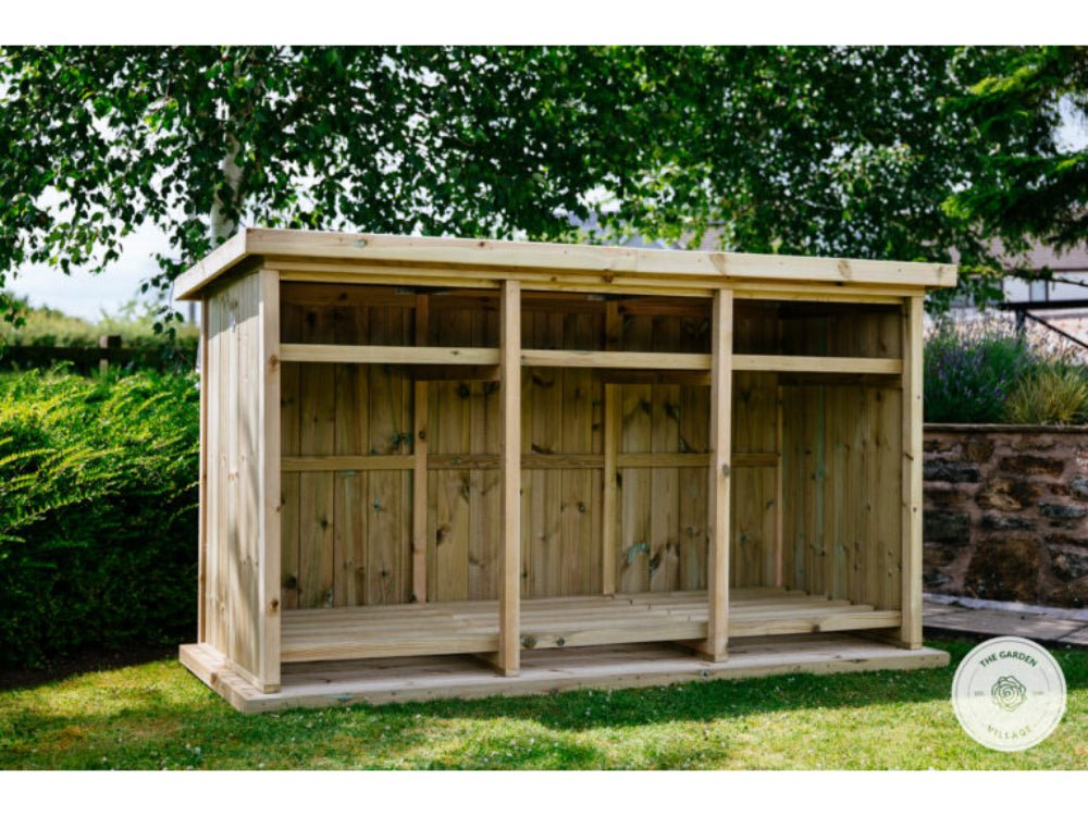 Billington Log Store_Garden Storage