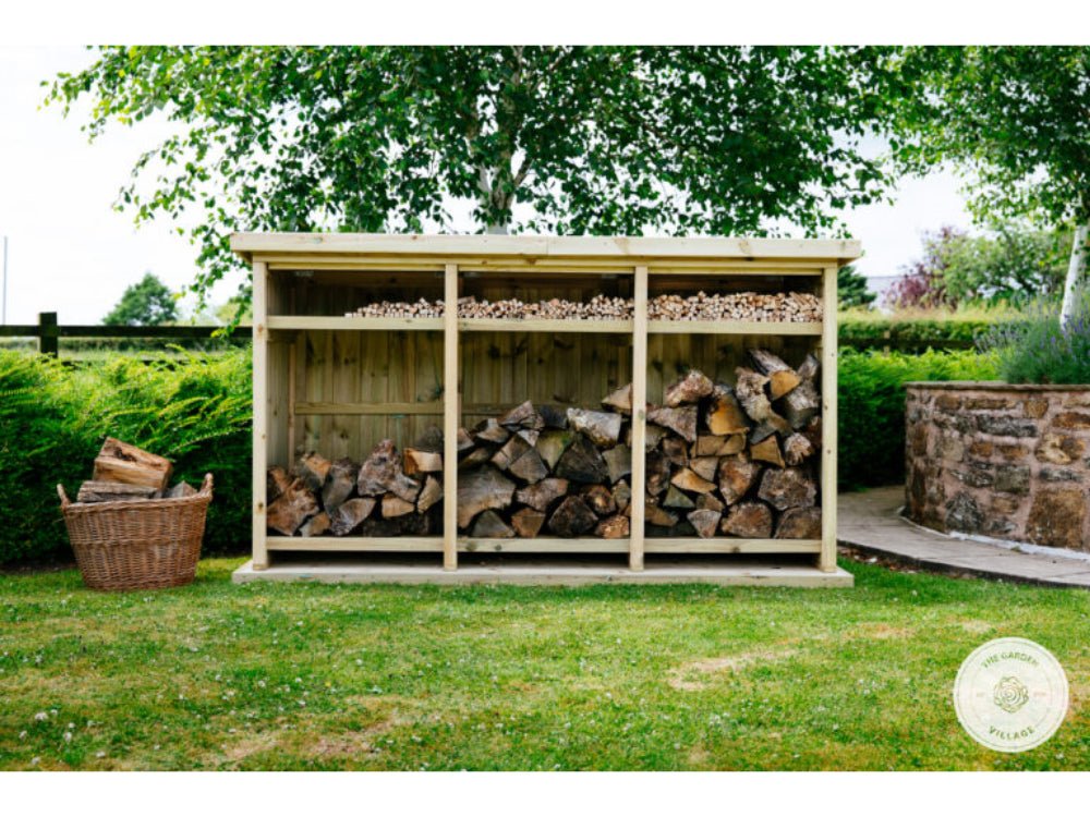 Billington Log Store_Garden Storage