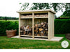 Billington Log Store_Garden Storage