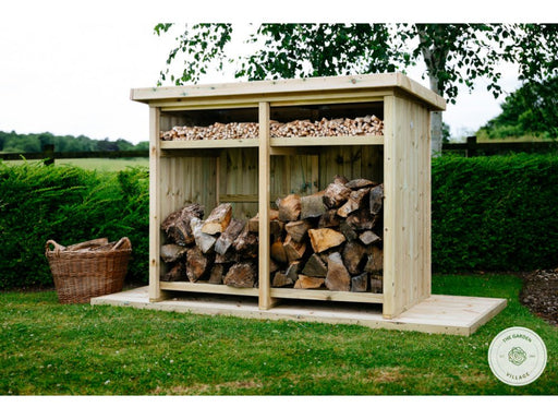 Billington Log Store_Garden Storage