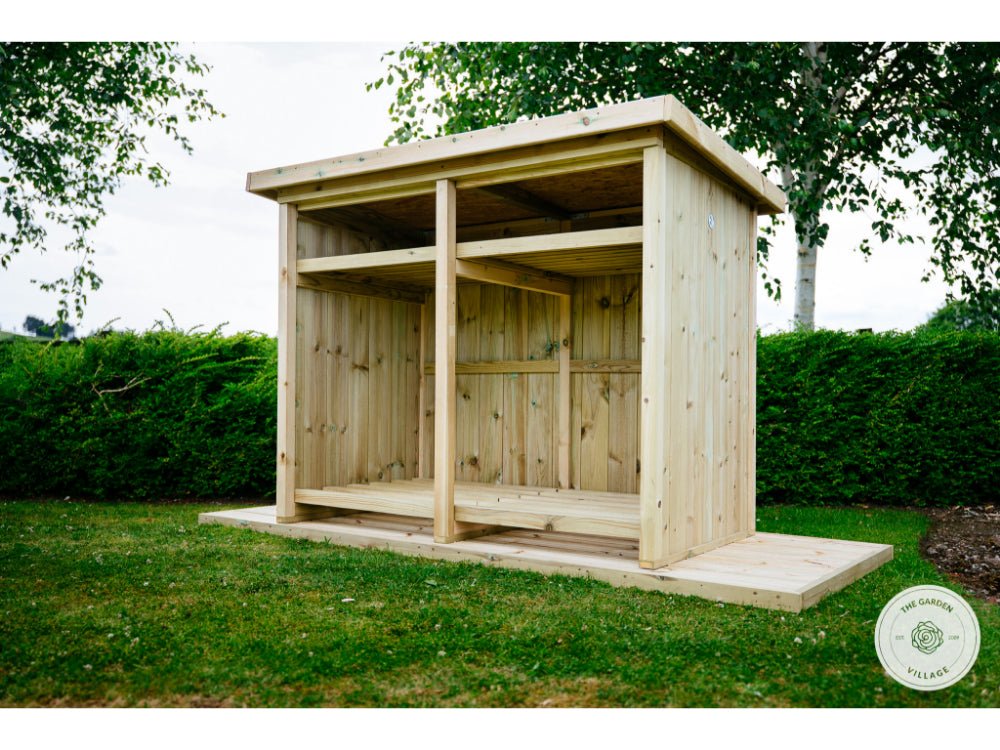 Billington Log Store_Garden Storage