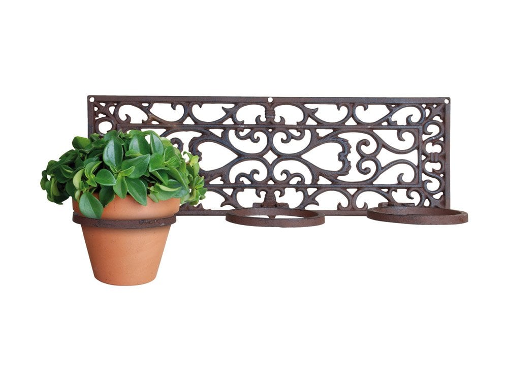 Cast Iron Wall Mounted Pot Holder_Wall Mounted Planters