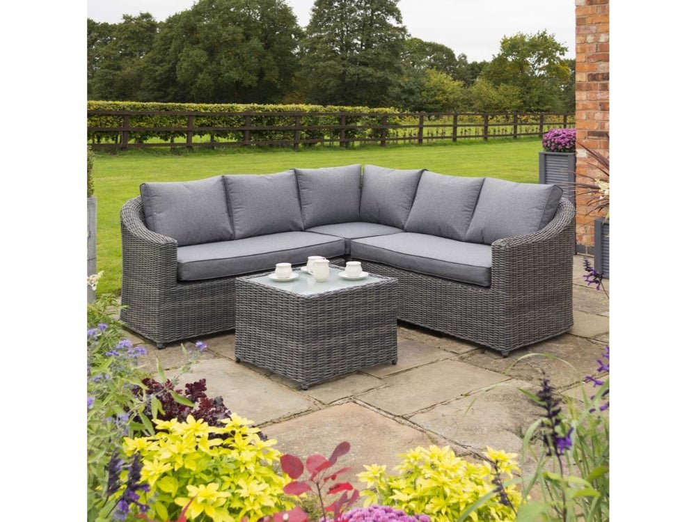 Bunbury Rattan Corner Set | Stylish and Comfortable Outdoor Seating for Your Garden_Garden Furniture
