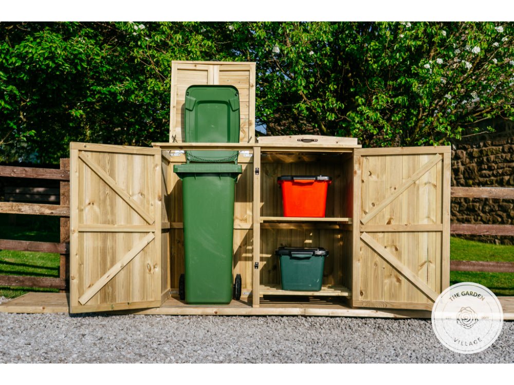 Chatburn 1 Wheelie Bin & Recycle Box Store_Bin Stores
