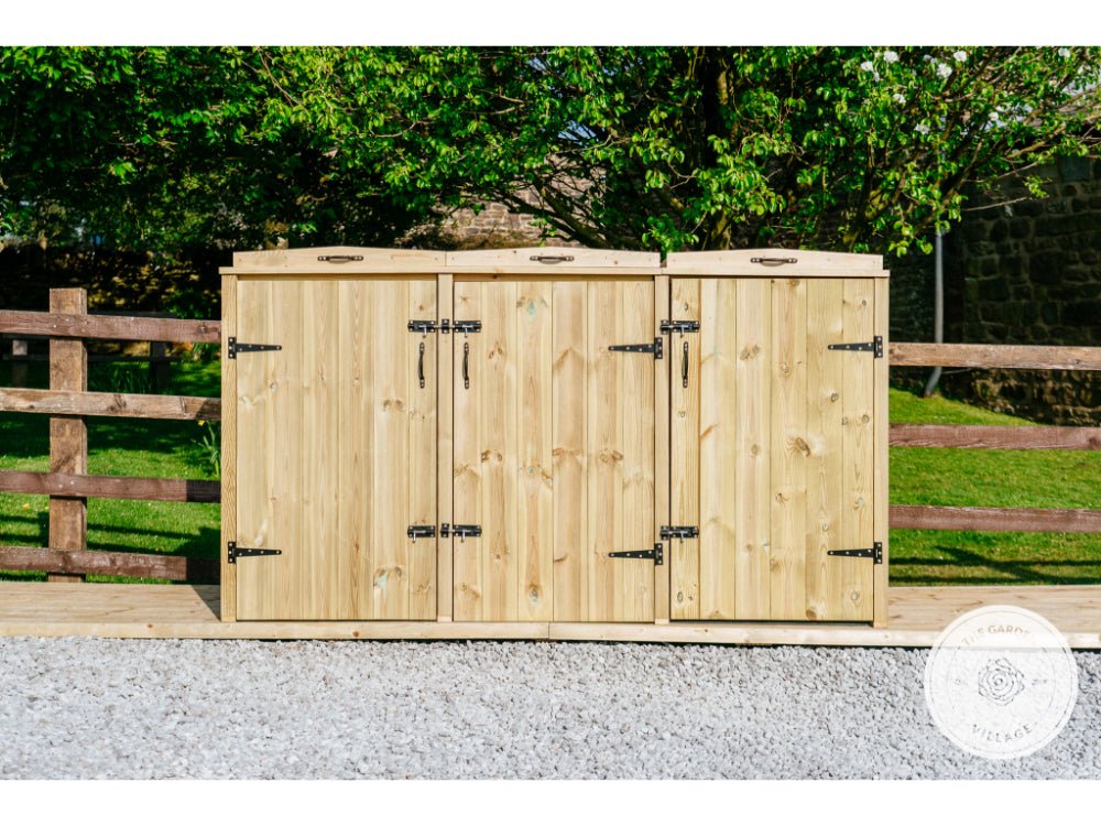 Chatburn 1 Wheelie Bin & Recycle Box Store_Bin Stores
