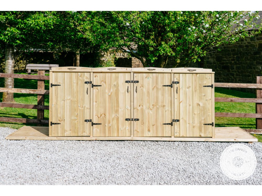 Chatburn 1 Wheelie Bin & Recycle Box Store_Bin Stores