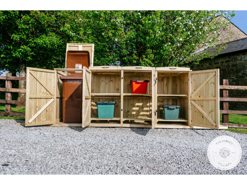 Chatburn 1 Wheelie Bin & Recycle Box Store_Bin Stores