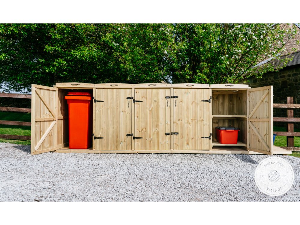 Chatburn 1 Wheelie Bin & Recycle Box Store_Bin Stores