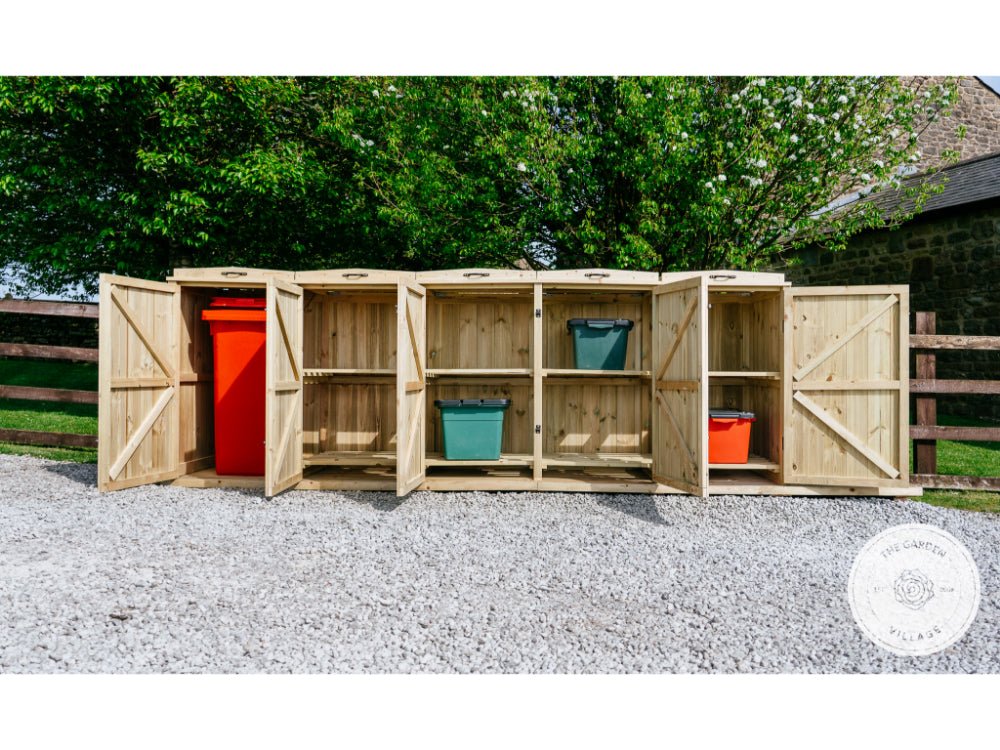 Chatburn 1 Wheelie Bin & Recycle Box Store_Bin Stores