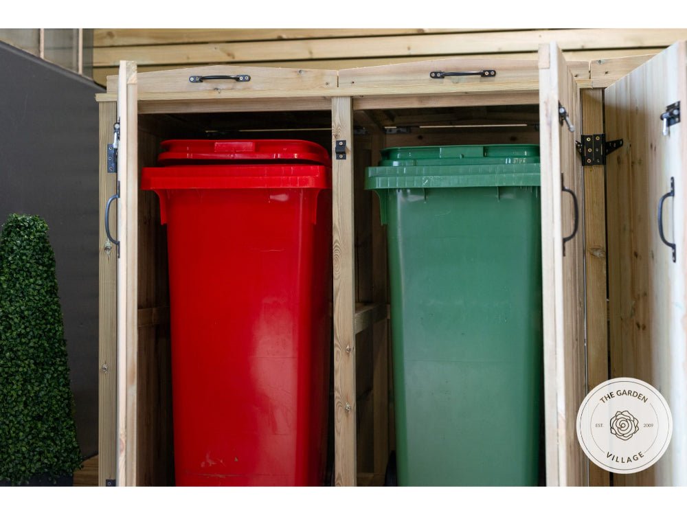 Chatburn 4 Wheelie Bin / 2 Recycle Box Store_Bin Stores