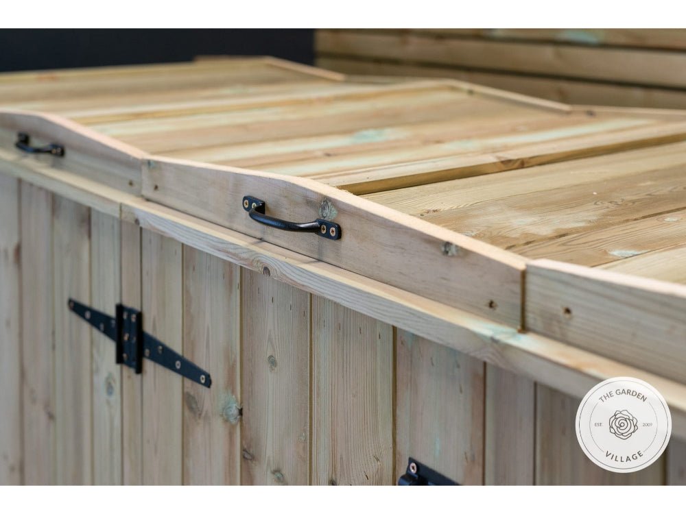 Chatburn 4 Wheelie Bin / 2 Recycle Box Store_Bin Stores