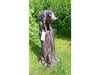 Cat and Mouse stunning large 64cm (2ft) tall sculpture_Garden Ornaments