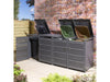 Chelsea Quadruple Bin Store - 240L Lockable_Bin Stores