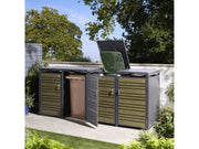 Chelsea Quadruple Bin Store - 240L Lockable_Bin Stores