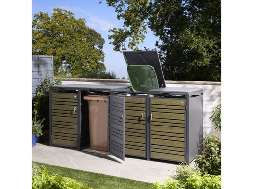 Chelsea Quadruple Bin Store - 240L Lockable_Bin Stores