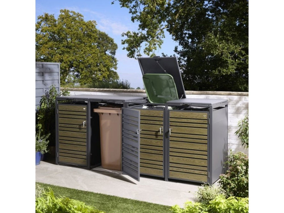 Chelsea Quadruple Bin Store - 240L Lockable_Bin Stores