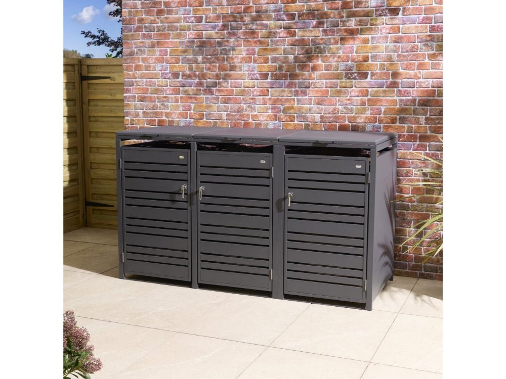 Chelsea Triple Bin Store - 240L Lockable_Bin Stores