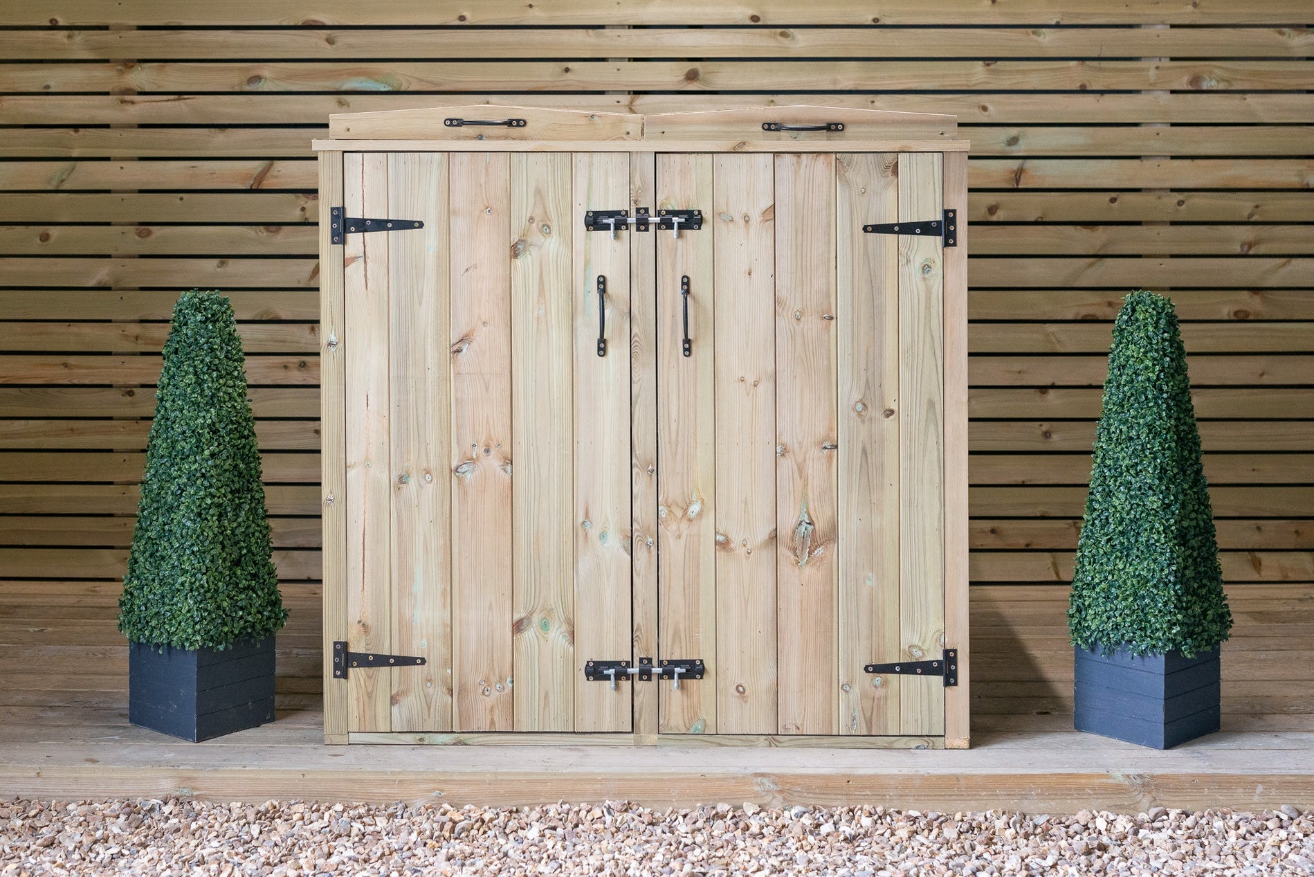 Chatburn Double Wheelie Bin Store — Home & Garden Extras