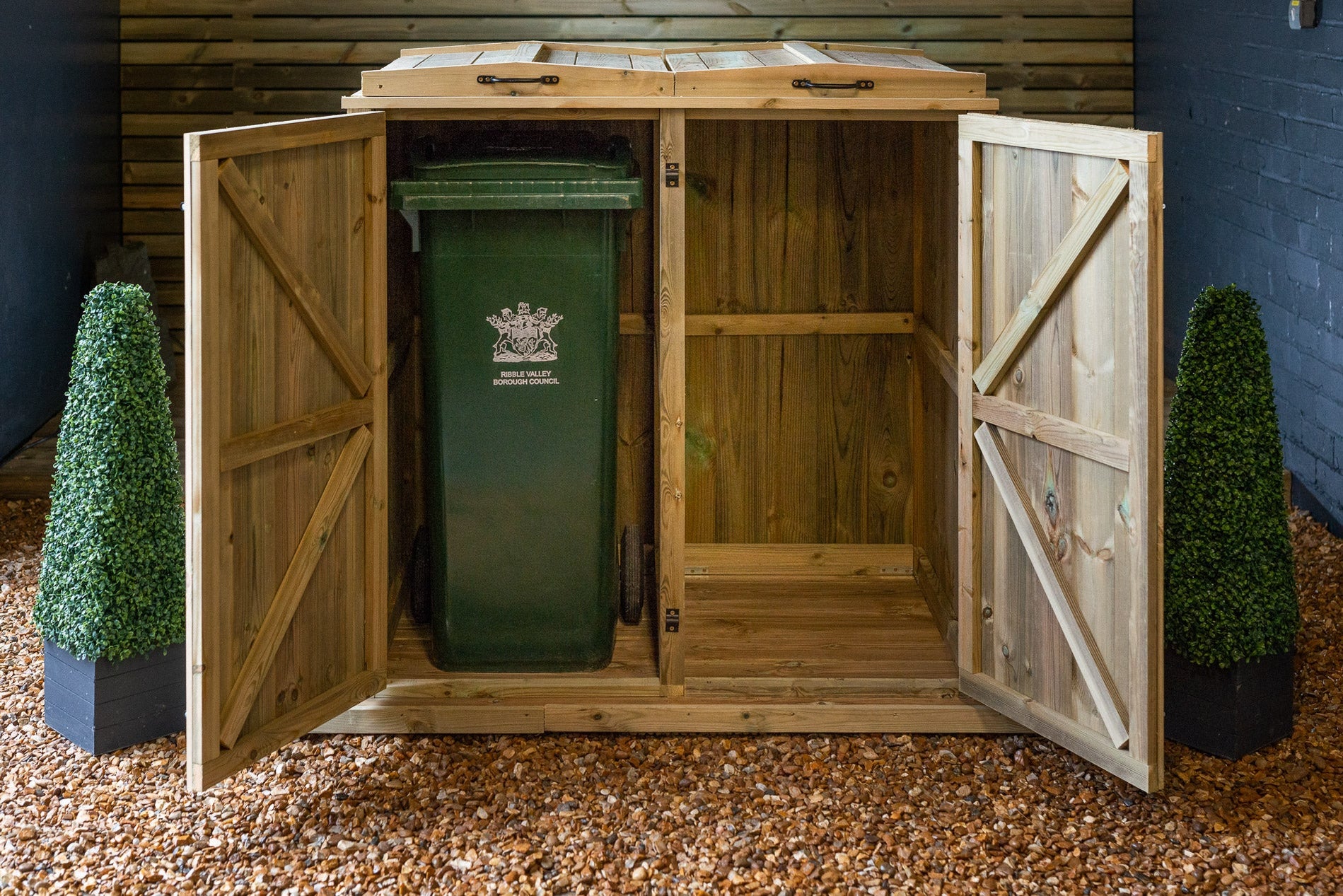 Chatburn Double Wheelie Bin Store — Home & Garden Extras