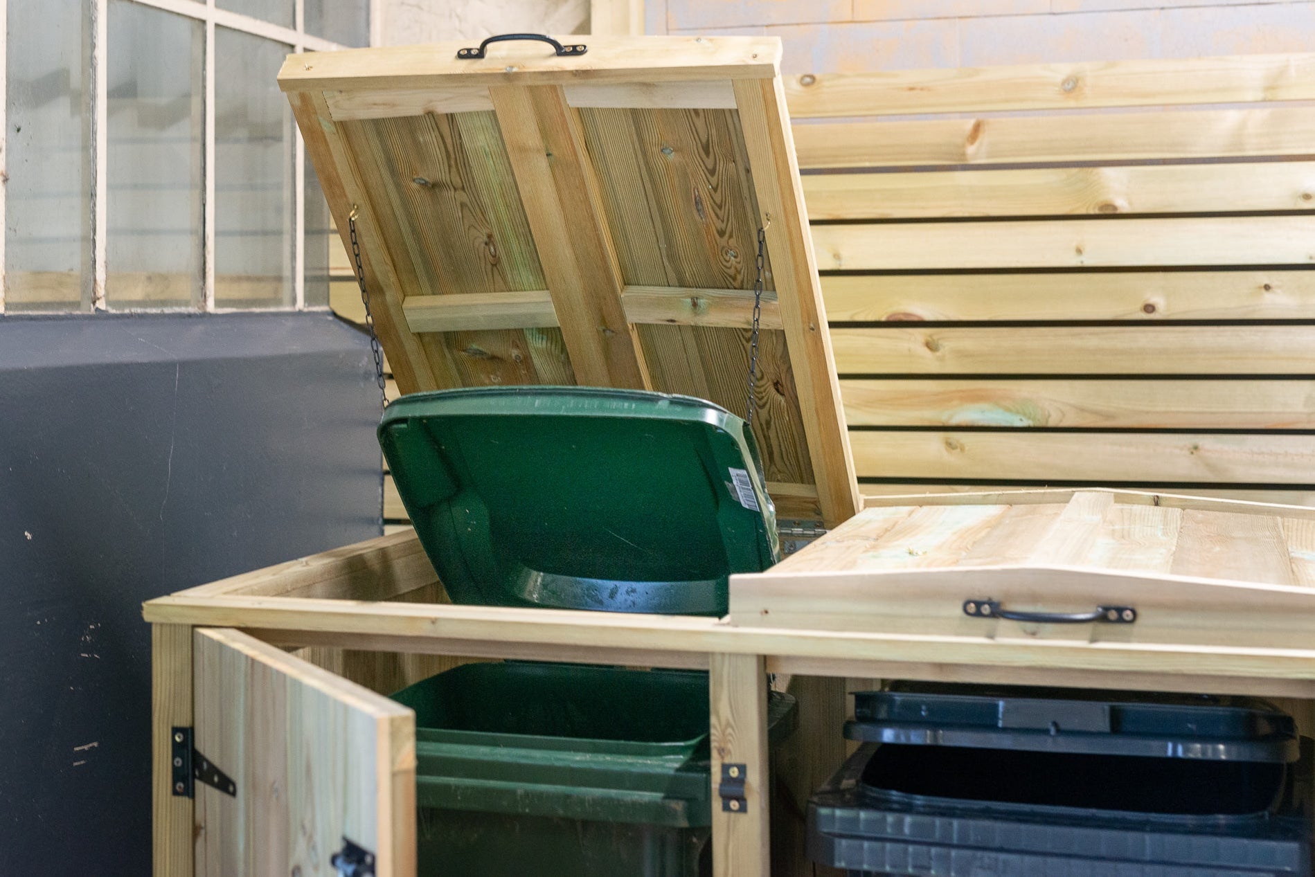 Chatburn Double Wheelie Bin Store — Home & Garden Extras
