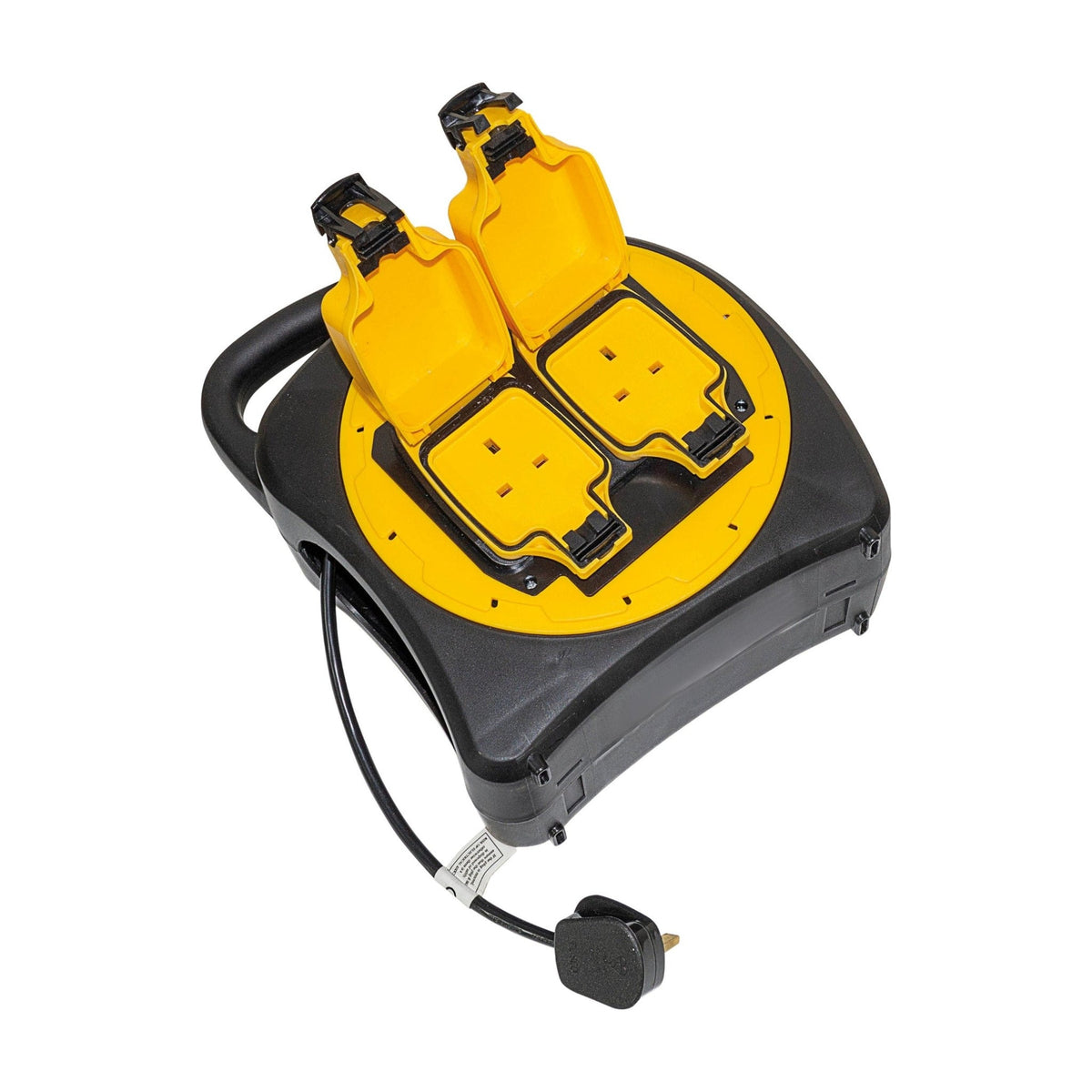 13A 2 Gang Weatherproof Reel 25m IP54_Electric Garden Lighting