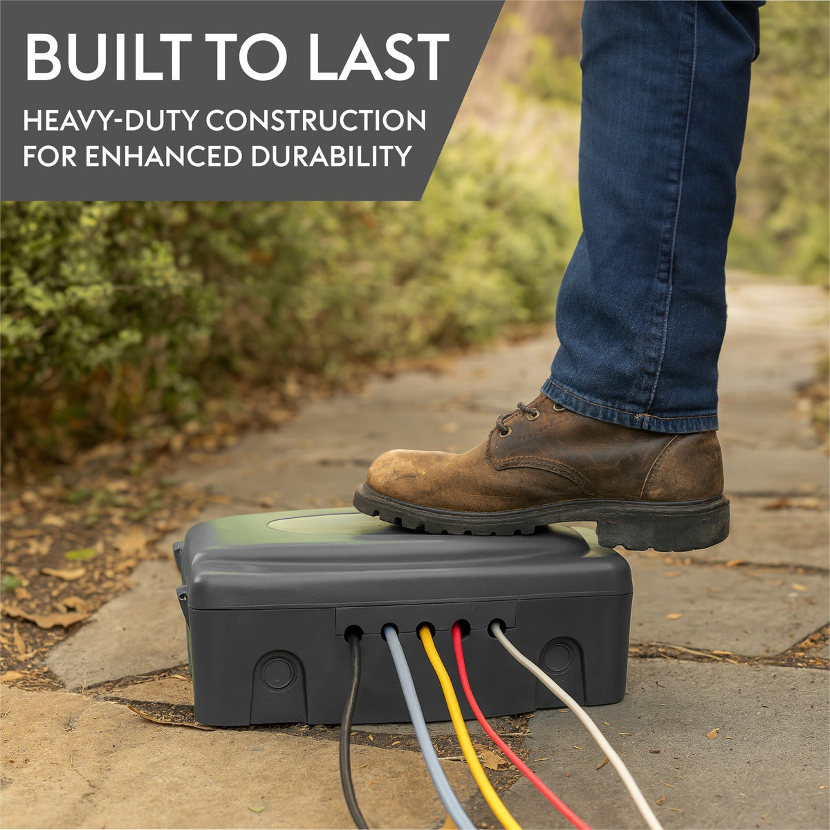 Outdoor IP54 Rated Electrical Connection Box_Electric Garden Lighting