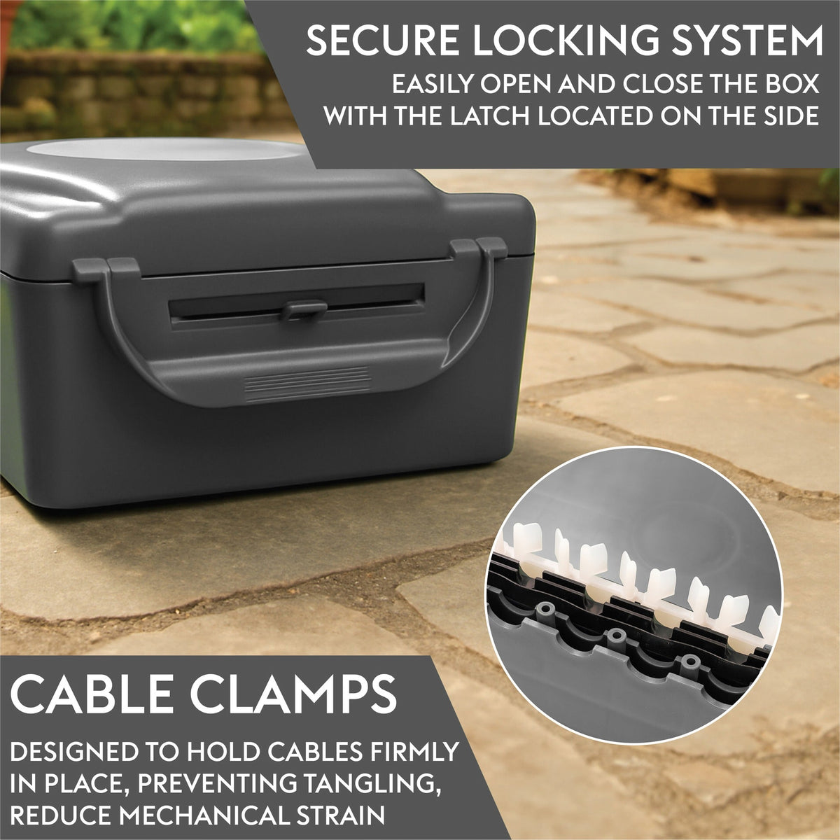 Outdoor IP54 Rated Electrical Connection Box_Electric Garden Lighting