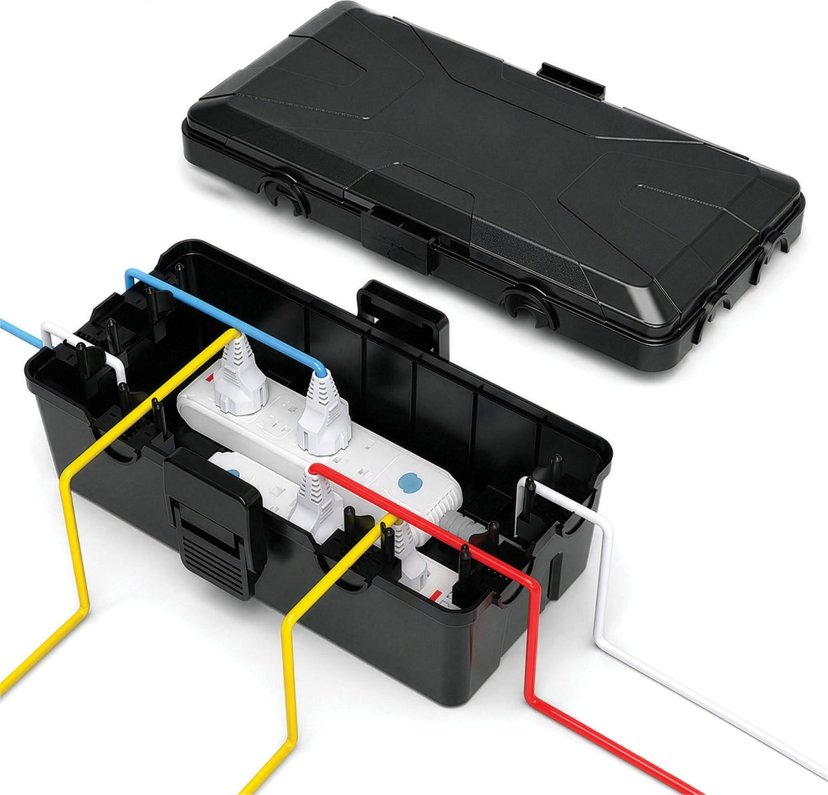 Eagle IP54 Outdoor Electrical Box, 2 Colours 6 Input/Outputs_Electrical Connection Boxes