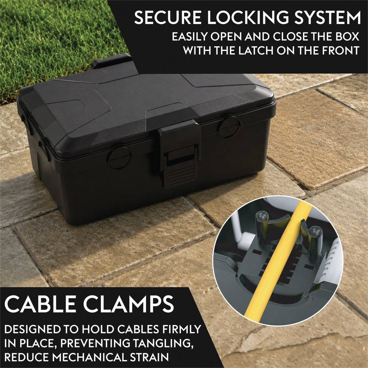 Eagle IP54 Outdoor Electrical Box, 2 Colours 6 Input/Outputs_Electrical Connection Boxes