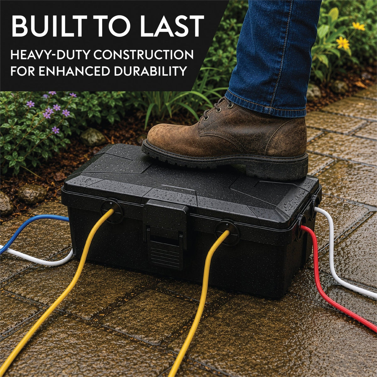 Eagle IP54 Outdoor Electrical Box, 2 Colours 6 Input/Outputs_Electrical Connection Boxes