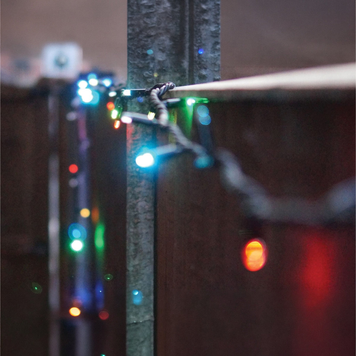 Eagle Connect RGBY LED String Lights With Black Rubber Cable_String Lights