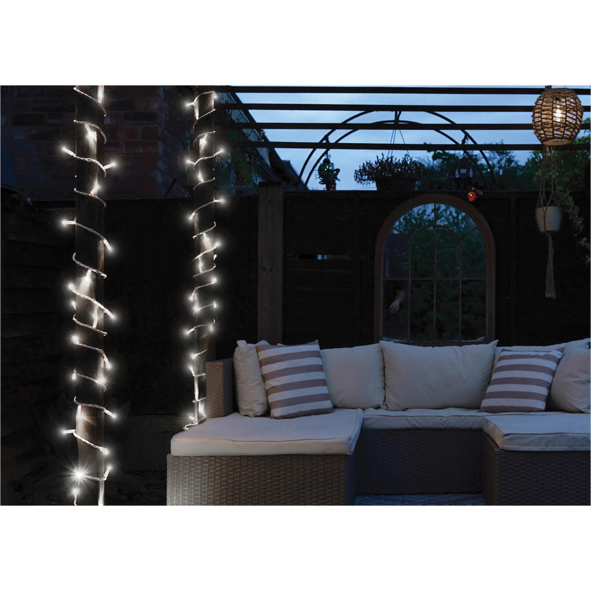 Eagle Connect LED String Lights With White Rubber Cable_String Lights