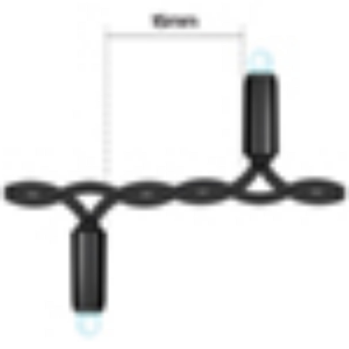 Eagle Connect LED Cluster Lights Black Rubber