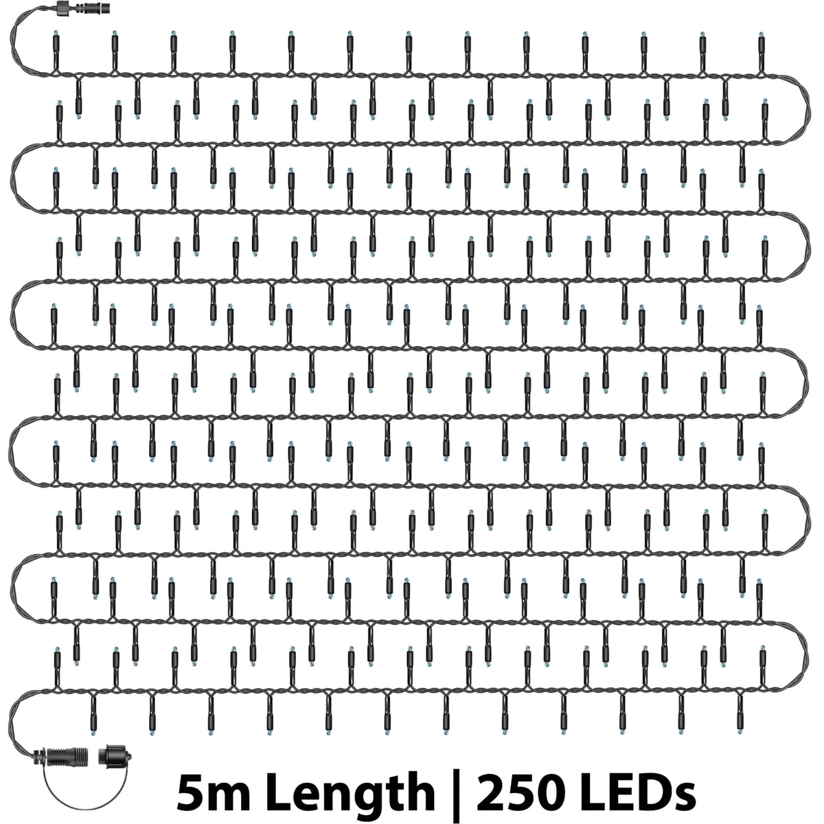 Eagle Connect RGB LED Cluster Lights With Rubber Cable