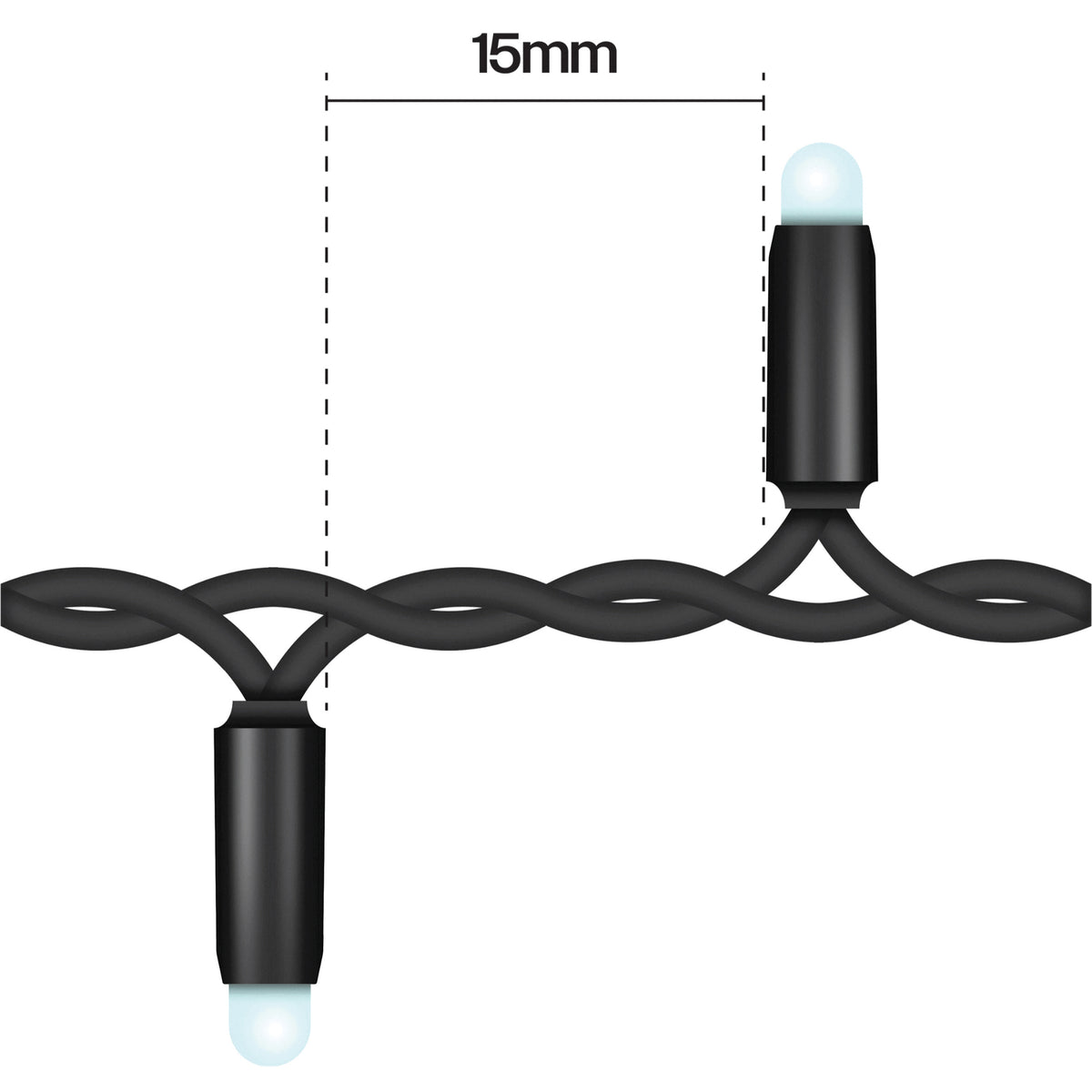 Eagle Connect RGB LED Cluster Lights With Rubber Cable